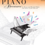 Nancy and Randall Faber: Piano Adventures Level 2B Lesson Book