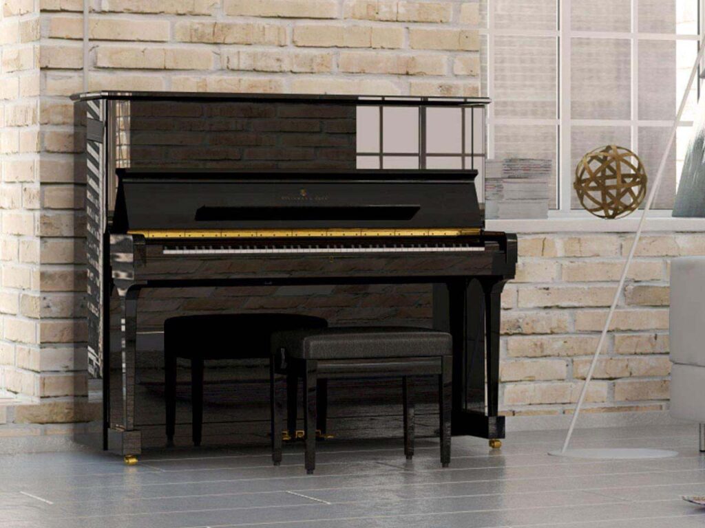 Steinway & Sons K-132 upright piano